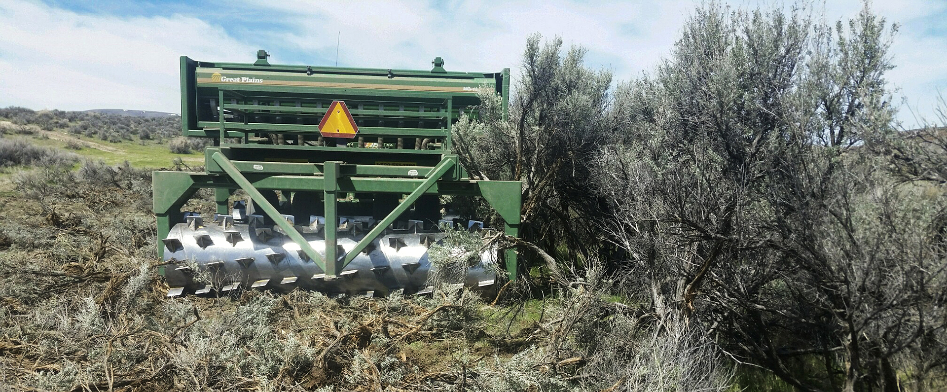 Lawson aerator takes down Basin Big Sagebrush 